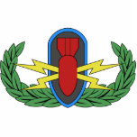 EOD Basic Badge Photo Sculpture