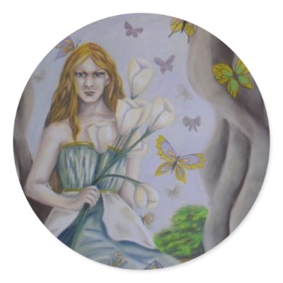 eostre sticker by Lilyael