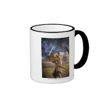 Eowyn Raises Sword Mugs