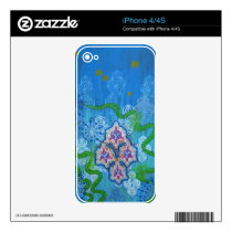 Ephemera iPhone 4/4S Skin skins