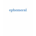 ephemeral t-shirts