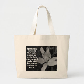 EPHESIANS 2:10 BIBLE SCRIPTURE QUOTE BAGS