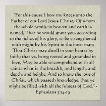 Ephesians 3 Print