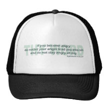 Ephesians 4: 26-27 mesh hat