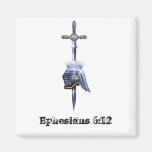 Ephesians 6:12 refrigerator magnets