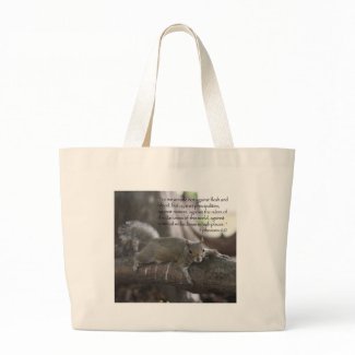 Ephesians 6:12 Tote Bag bag