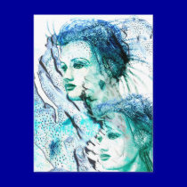 Ephyra "Daughter of Oceanus" postcards