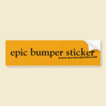 Epic Bumper Sticker