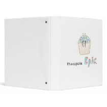 Epic Cupcake Binder