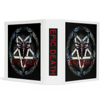 Epic Death 3 Ring Pentagram Binder