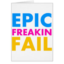 Epic Fail cards