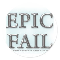 Epic Fail Sticker