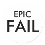 EPIC FAIL stickers