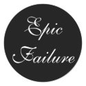 Epic Failure stickers