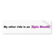[Epic Mount] bumper stickers