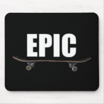 Epic Skating - Epic Skateboard Logo Mousepad