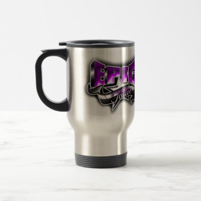 Epic Tattoo Travel Mug by epictattoo Now you can represent your favorite