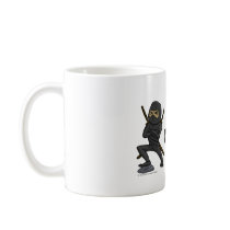Epic Warrior: Ninja vs Pirate Coffee Mug