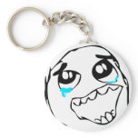 Epic win face keychains