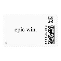 epic win postage
