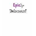 Epicly Delicious Ladies Spaghetti Top t-shirts by RabidBushbaby Epicly Delicious Ladies Spaghetti Top t-shirts