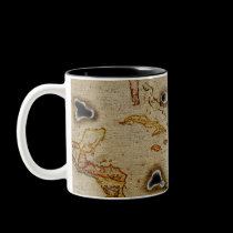 EpicTreasure Map #1 mugs by epicpirates EpicTreasure Map #1 mugs