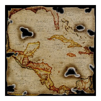 EpicTreasure Map #1 Print by epicpirates