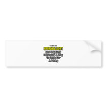 Epidemiologist .. Drink for a Living Bumper Sticker