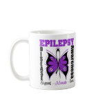 Epilepsy Awareness Butterfly mugs