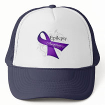Epilepsy Awareness Ribbon Hat