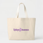 epilepsy awareness tote bag