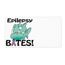 Epilepsy BITES Custom Shipping Labels