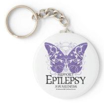 Epilepsy Butterfly Keychains