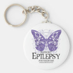 Epilepsy Butterfly Keychains