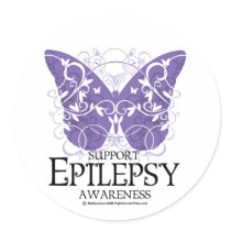 Epilepsy Butterfly stickers