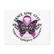 Epilepsy Butterfly Tribal Postcards