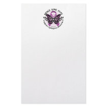 Epilepsy Butterfly Tribal Custom Stationery