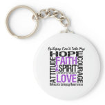 Epilepsy Can't Take My Hope Collage keychains