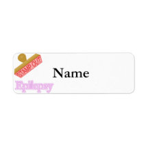Epilepsy Custom Return Address Label