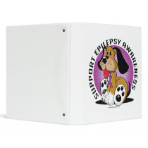 Epilepsy Dog 3 Ring Binders