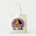 Epilepsy Dog Tote Bag