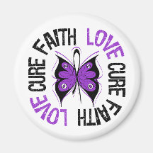 Epilepsy Faith Love Cure Refrigerator Magnet