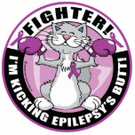 Epilepsy Fighter Cat Photo Sculpture