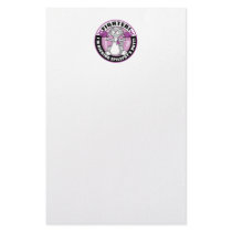 Epilepsy Fighter Cat Stationery Design