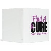 Epilepsy Find A Cure 2 3 Ring Binders