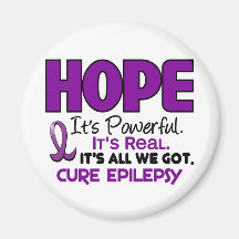 Epilepsy HOPE 1 Refrigerator Magnet