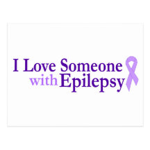 epilepsy love post card