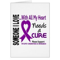 Epilepsy Needs A Cure 3 Greeting Cards