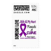 Epilepsy Needs A Cure 3 Postage Stamp