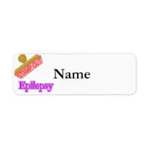 Epilepsy Return Address Labels